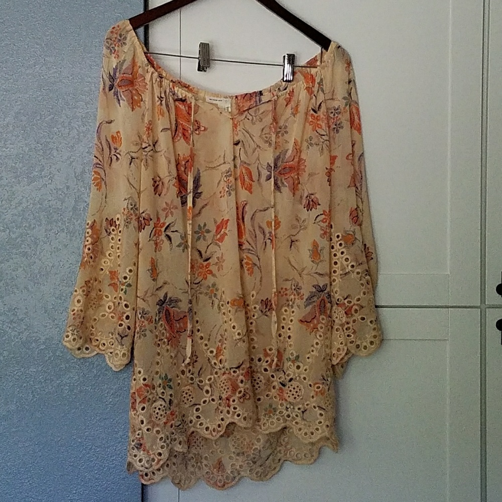 Anthropologie Meadow Rue Boho Tunic